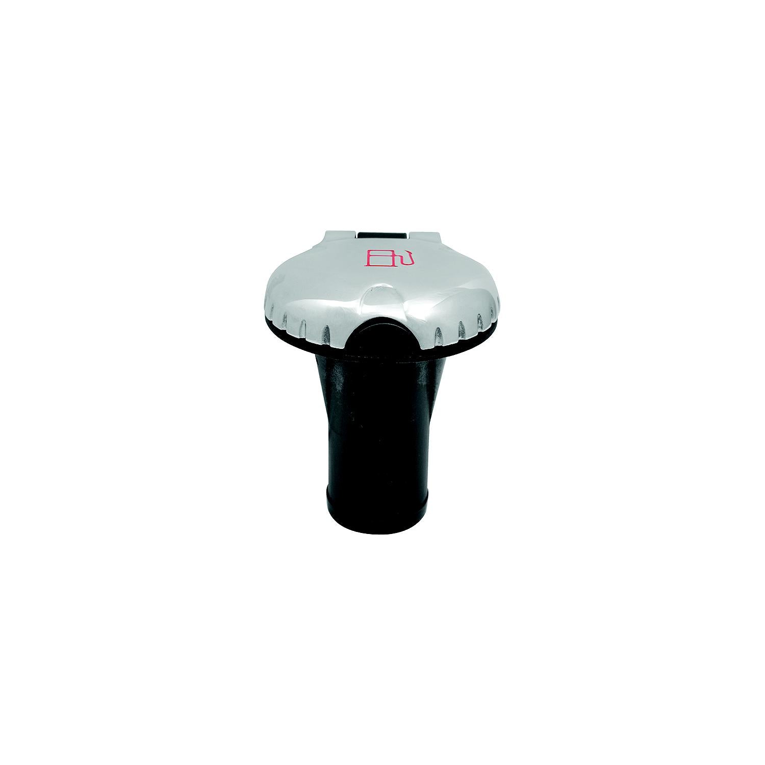 Attwood 99DFCCSS1S Straight Deck Fill For Carbon Canister Systems, Stainless Cap