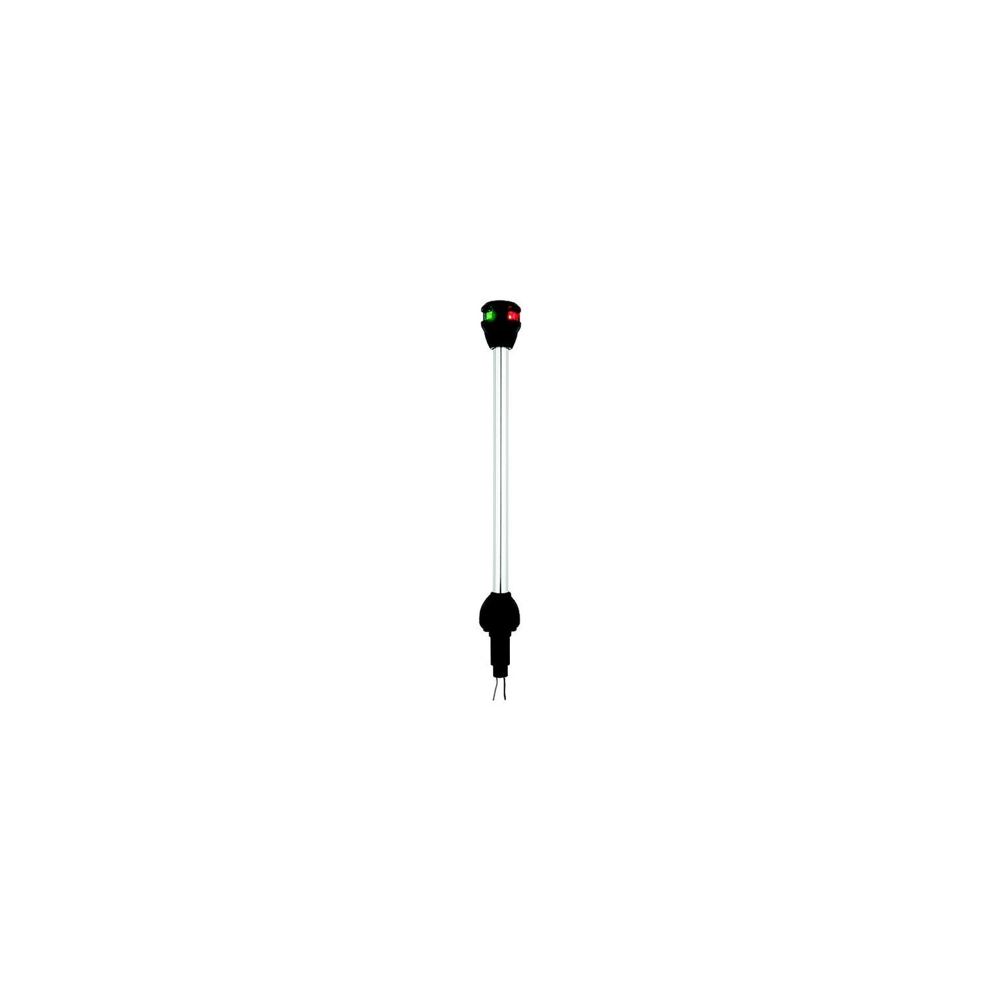 Attwood LightArmor Bi-Color LED Navigation Pole Light, 10" Angled