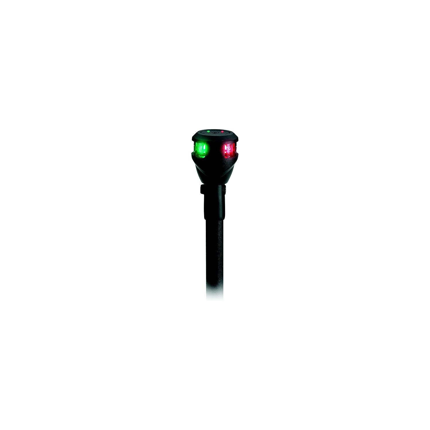 Attwood NV6LC214BP7 Lightarmor™ Fast Action Bi-Color LED Pole Light, 14" w/3-Pin Locking Collar & Task Light