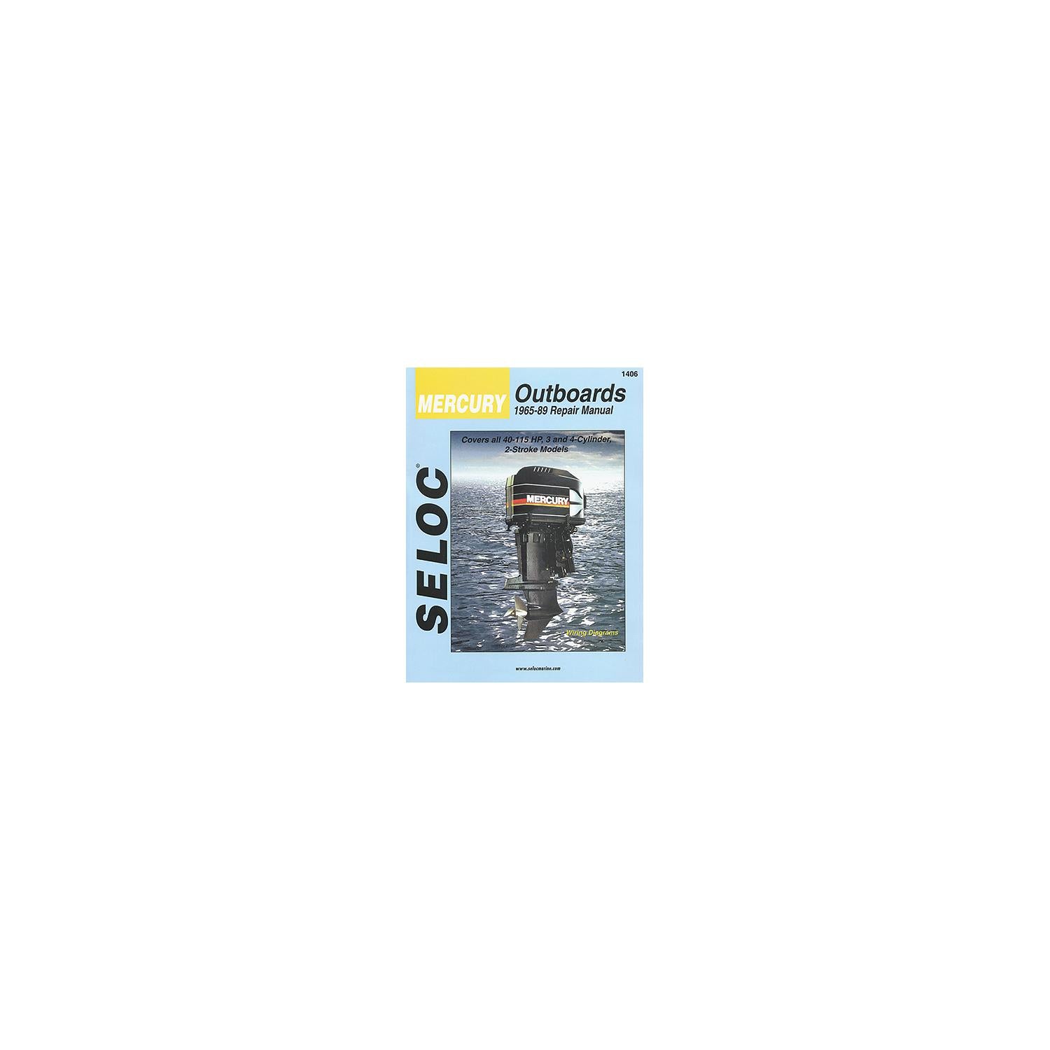 Seloc Marine Manual For Mercury, All 4-Stroke Engines 2.5-300 hp 2005-2011