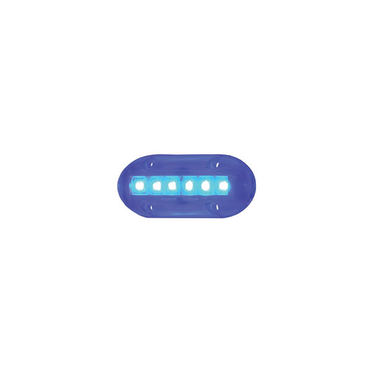 T-H Marine High Intensity LED Underwater Lights, 6 Blue LEDs
