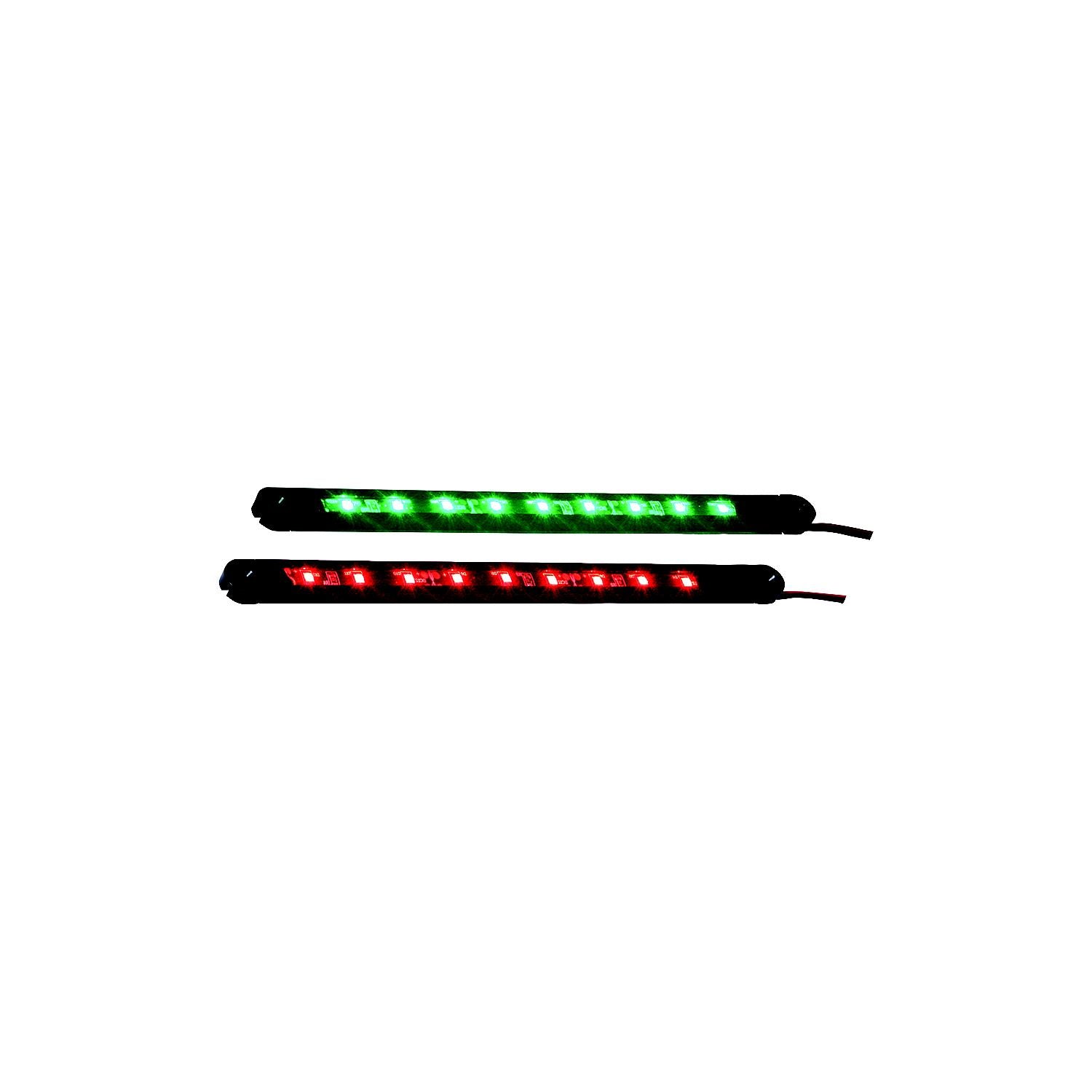 TH Marine LED5200DP LED Flex Strip Bow Light Set, Red & Green