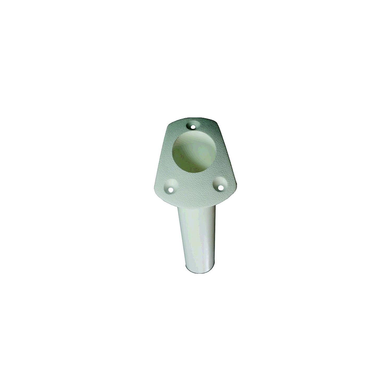 T-H Marine Angled 30 Degree Rod Holder 8-3/4" L Fits 2" Hole, White