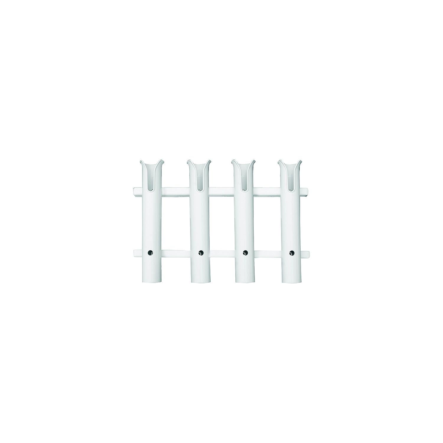 Polyethylene 4-Rod Rack, White