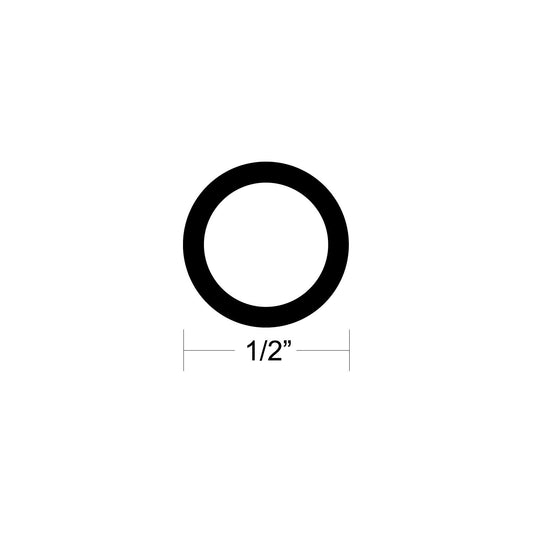 Taco V120003BKA501 Flexible Vinyl Insert, 50' Black