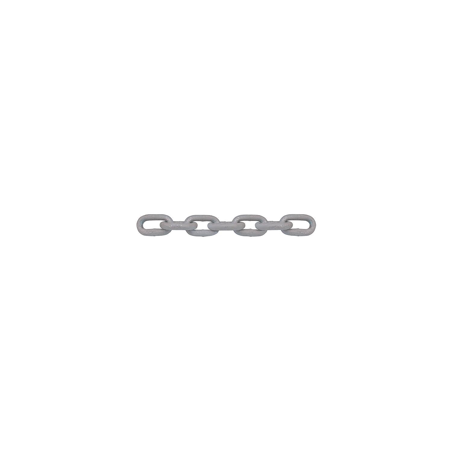 5/8" x 200' Long Link Self-Colored Mooring Chain, Drum