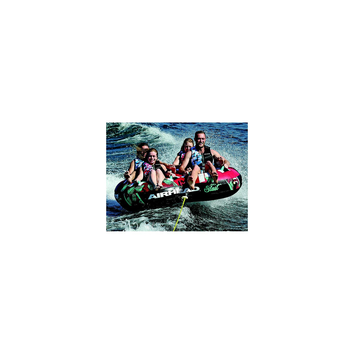 Airhead AHBL42 Blast Towable Tube, 1-4 Riders-Supply Nautica