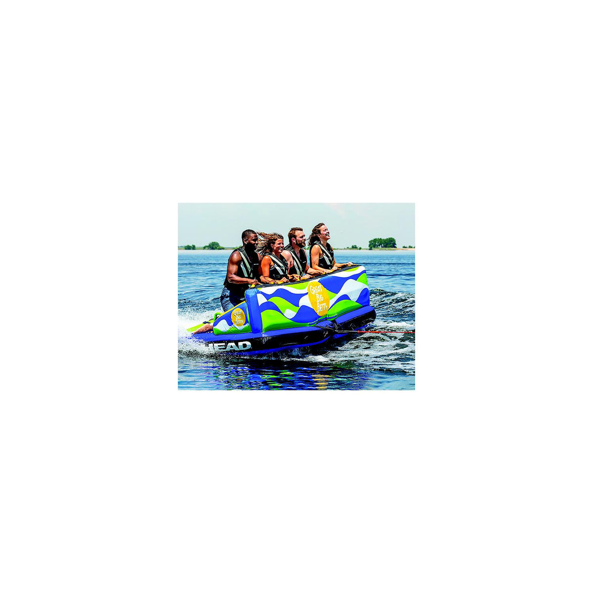 Airhead AHBT3004D Big Betty Towable Tube, 1-4 Riders-Supply Nautica