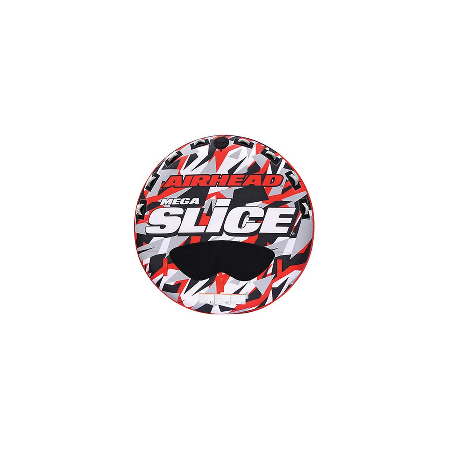 Kwik-Tek Airhead AHSSL-42 Inflatable 4 Person Red Mega Slice® Deck Tube