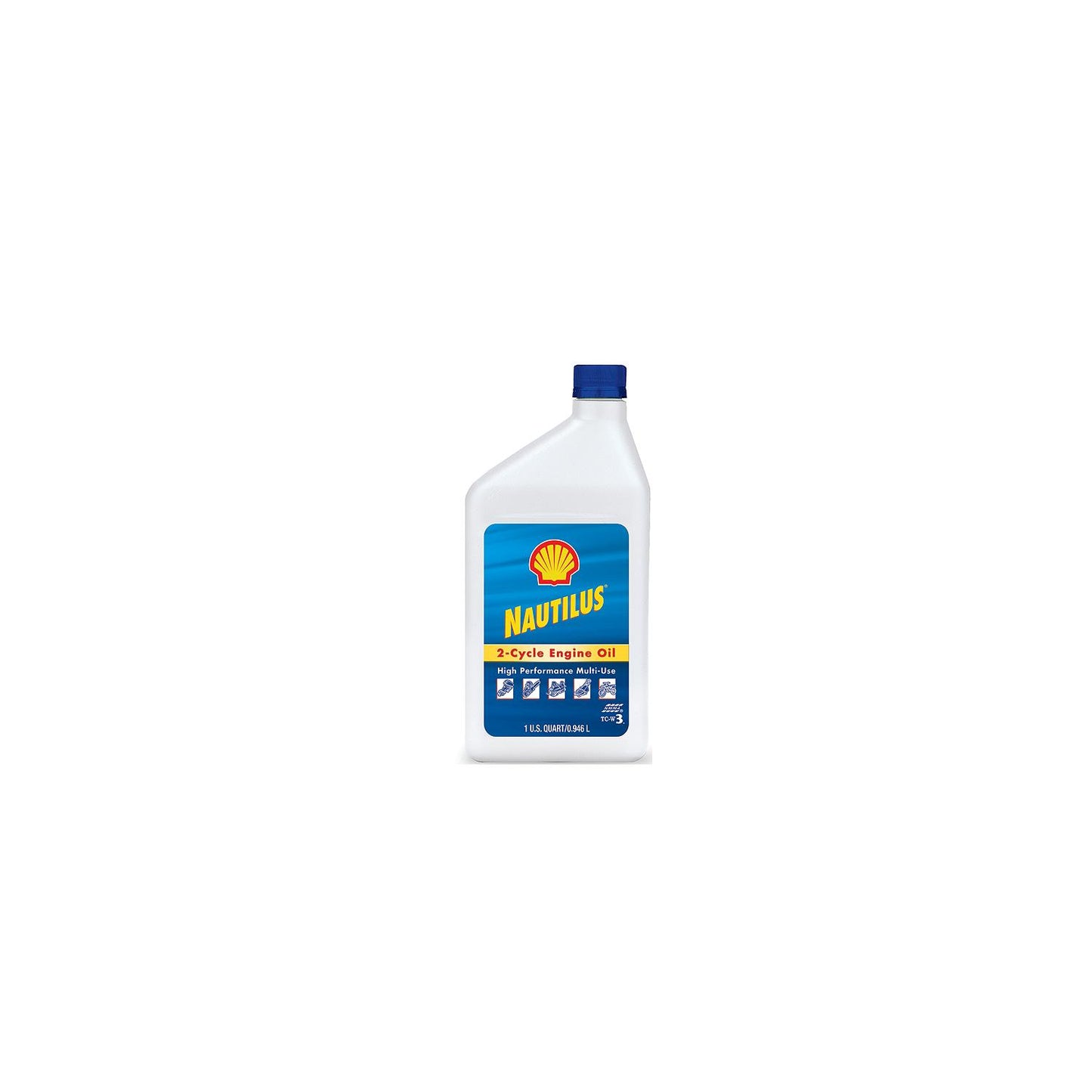 Shell Oil 550049771 Nautilus Premium TCW3, Quart, 6/case-Supply Nautica