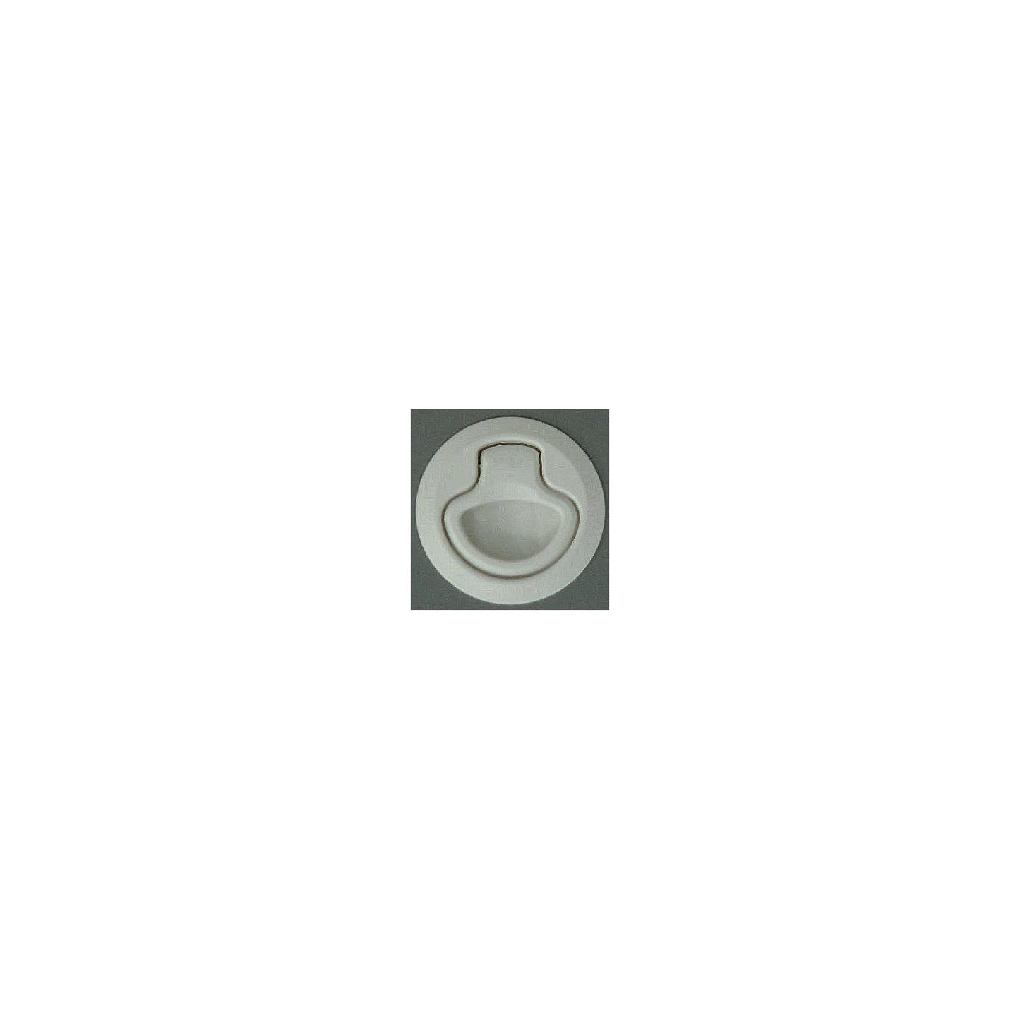 Teak Isle Flush Slam Latch, Non-Locking, Stainless