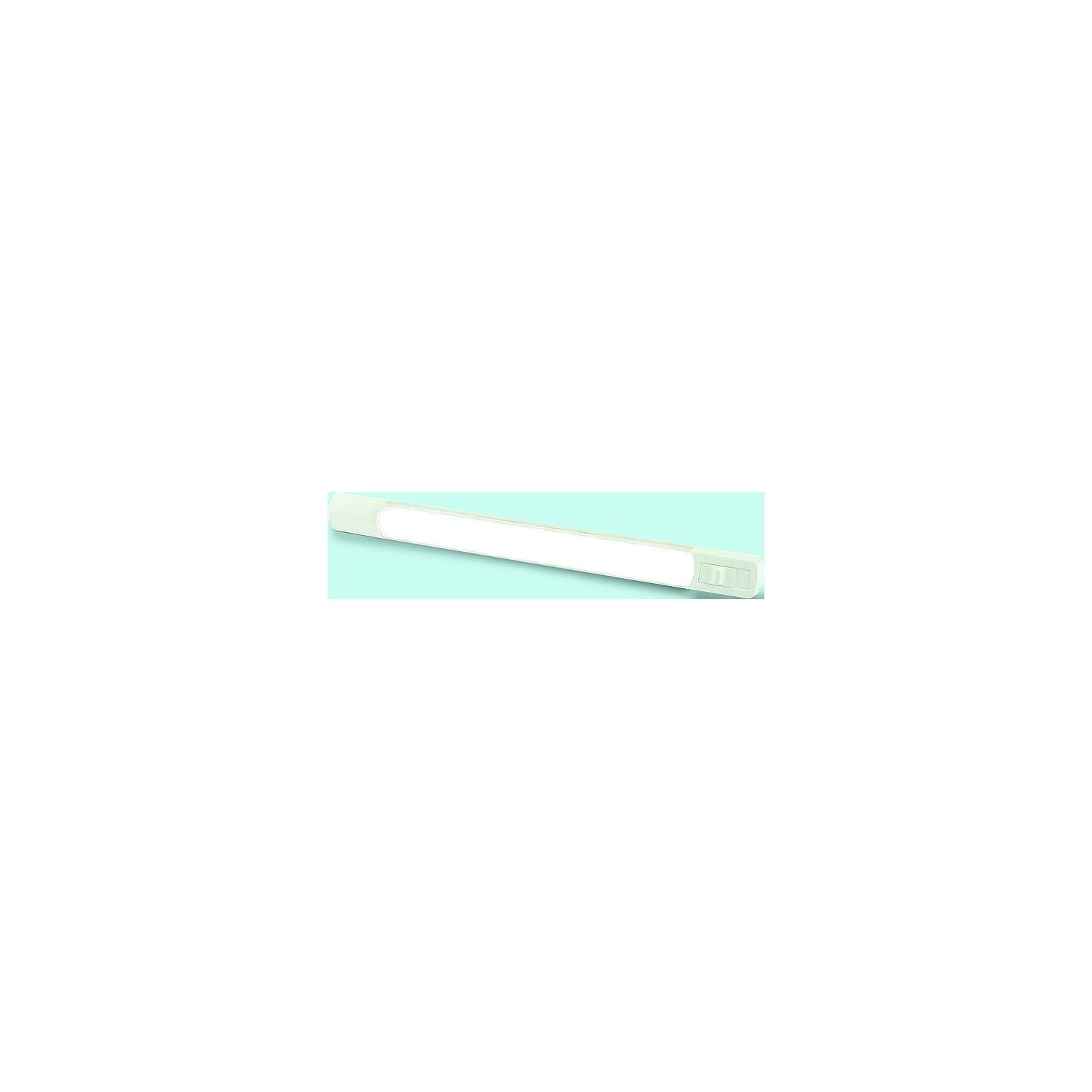 Hella 958121001 LED Surface Mt. Strip Lamps w/Switch, White/Red