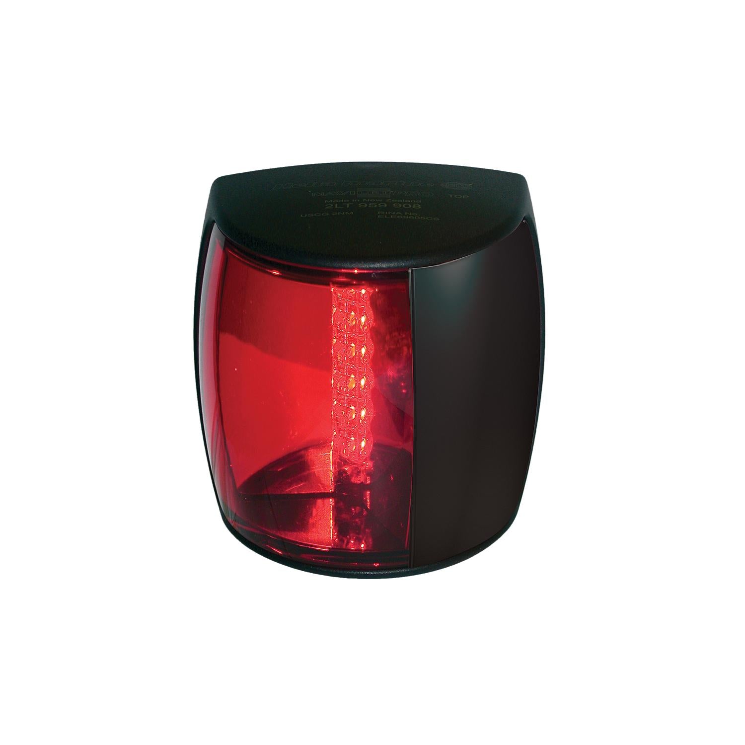 Hella NaviLED Pro 2 NM Powerboat and Yacht Navigation Lamp, Black Housing-Supply Nautica