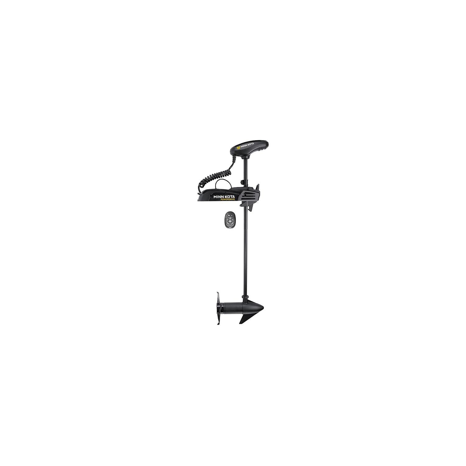 Minn Kota 1358451 Powerdrive™ Bow Mount Freshwater Trolling Motor w/Micro Remote, 55 lbs. Thrust, 54" Shaft, 12 Volts-Supply Nautica