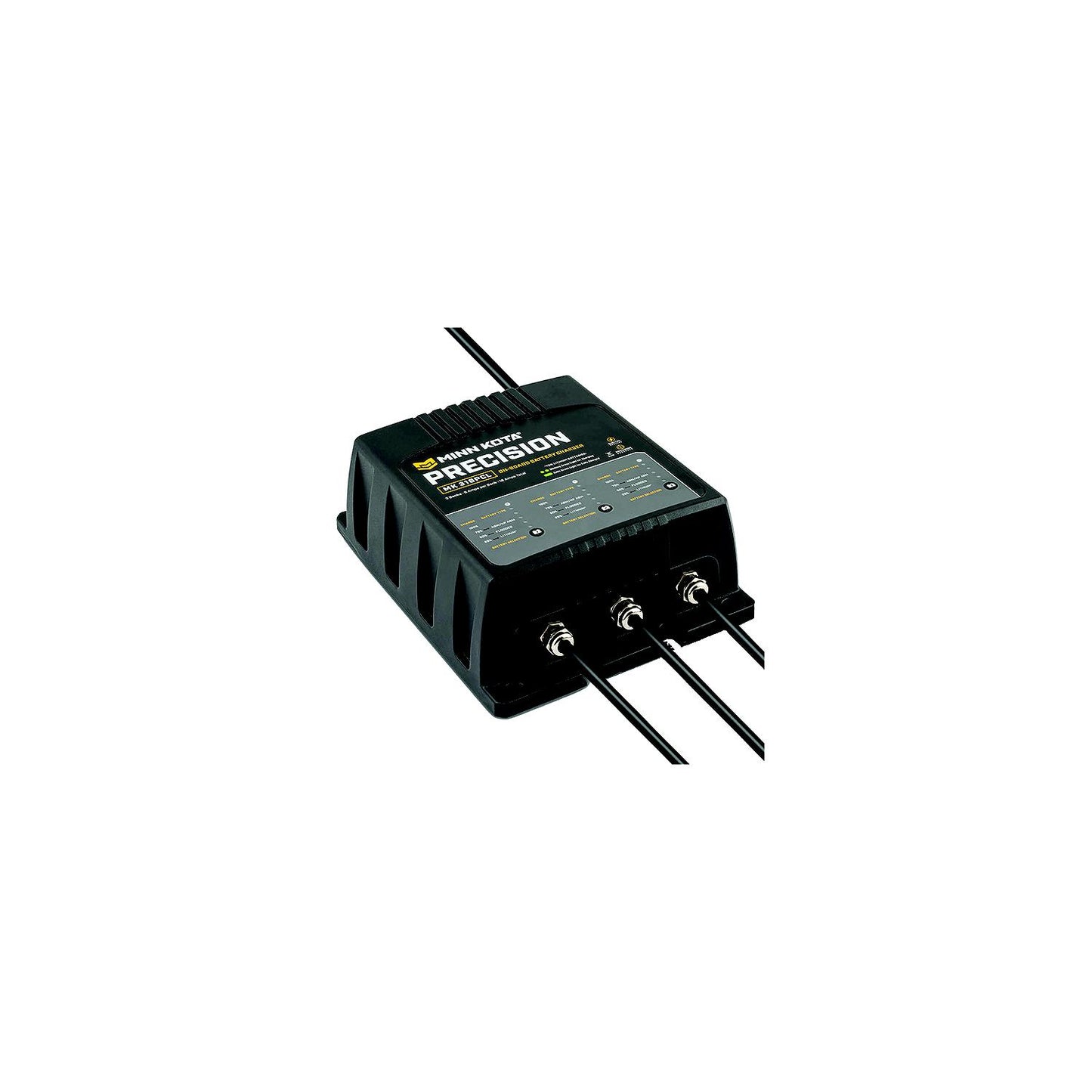Minn Kota 1833181 On-Board Precision Battery Charger, 18A, 3 Banks