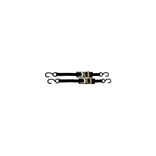 BoatBuckle Ratchet Transom/Utility Tie-Down 1" x 3.5' (2 Per Pack)