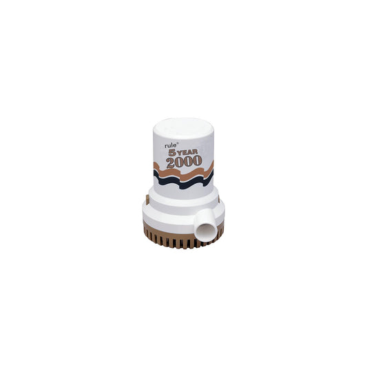 Rule Gold Series 3000 GPH High Capacity Bilge Pump, 12V