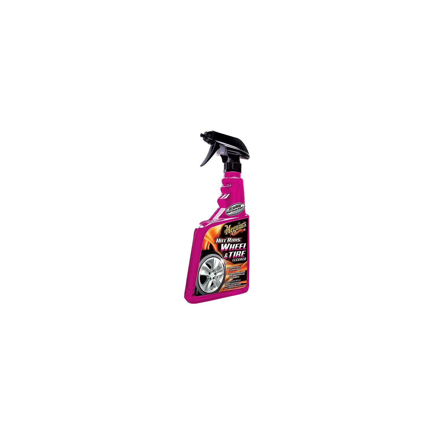 Meguiar's G9524 Hot Rims® All Wheel Cleaner, 24 oz., 6/case-Supply Nautica