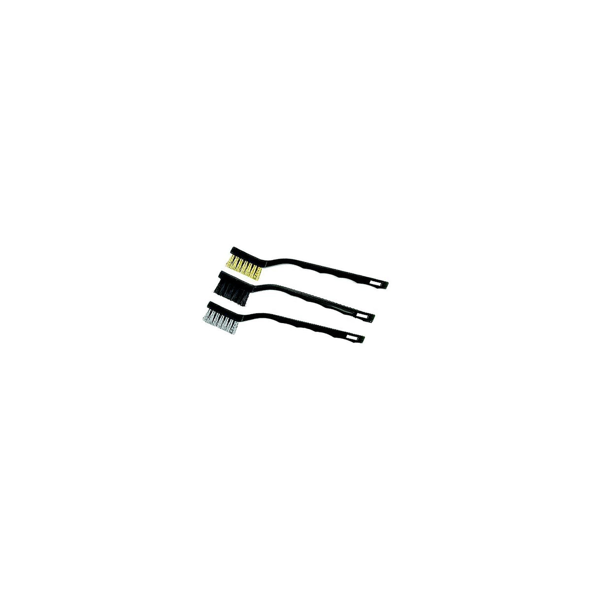 Mini Brass Bristle Brush, 3/Bag-Supply Nautica