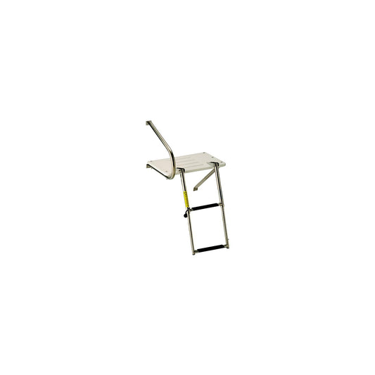 Garelick EEz-In Swim Platform With 2 Step Telescoping Ladder For Boats With Outboard Motors-Supply Nautica