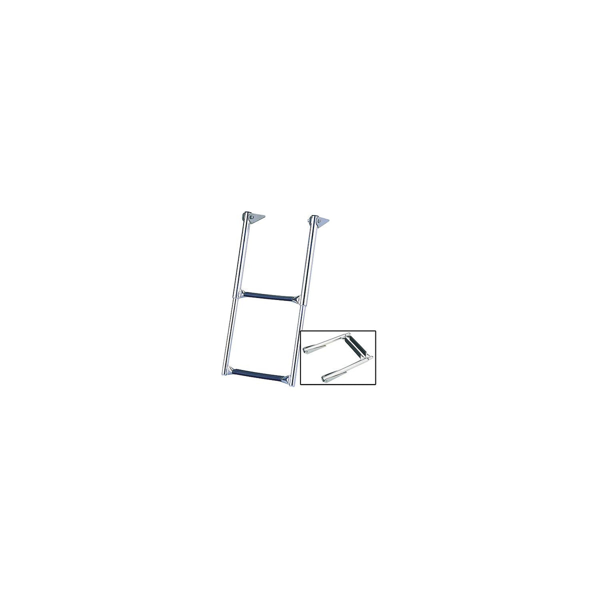 Garelick EEz-In Over Platform Telescoping Ladder, 2-Step-Supply Nautica