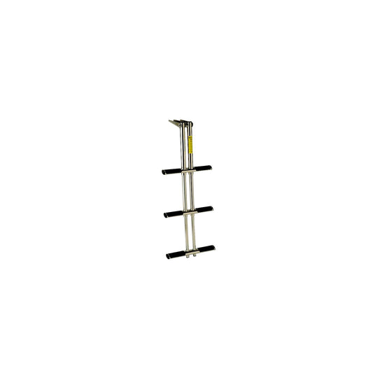 Garelick EEz-In 19626 3 Step Telescoping Stainless Steel Sport/Diver Ladder