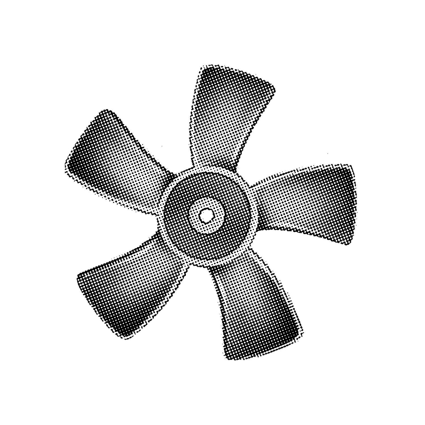 Ventline® BVA016300 6" Polypropylene Fan Blade