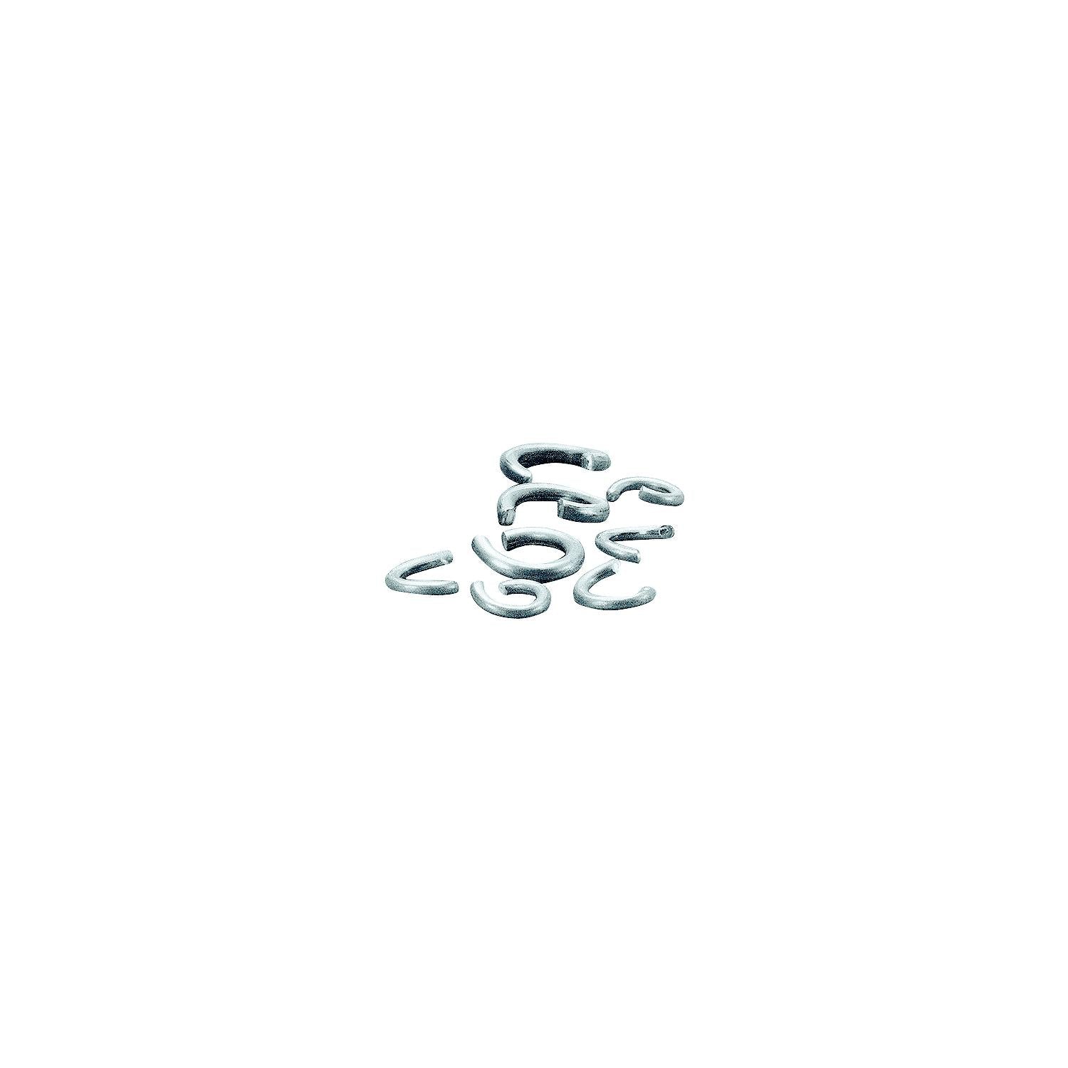 Taylor Stainless Steel Clinching Rings (Pack of 50)-Supply Nautica