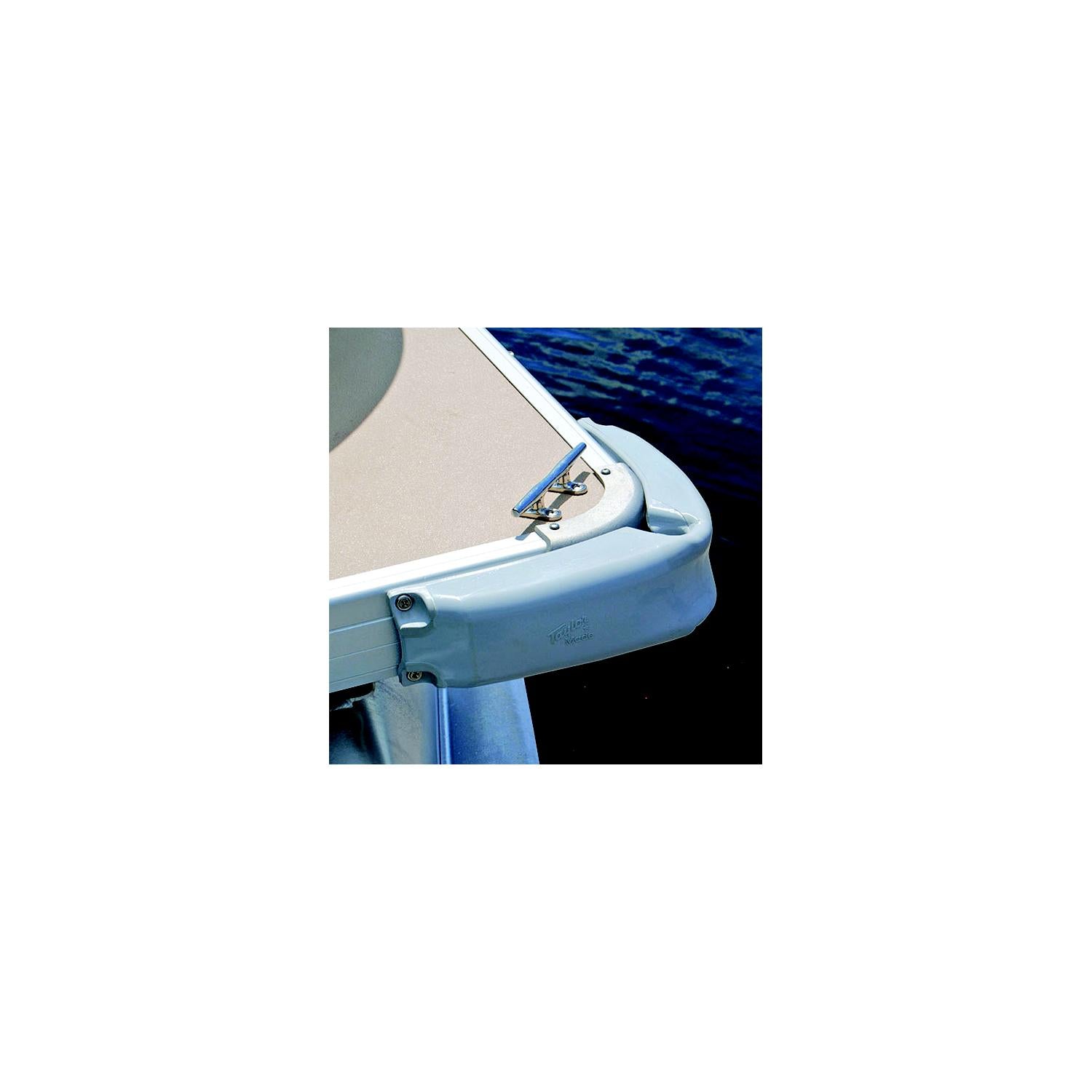 Taylor Pontoon Corner Bumper, 3" x 12"-Supply Nautica