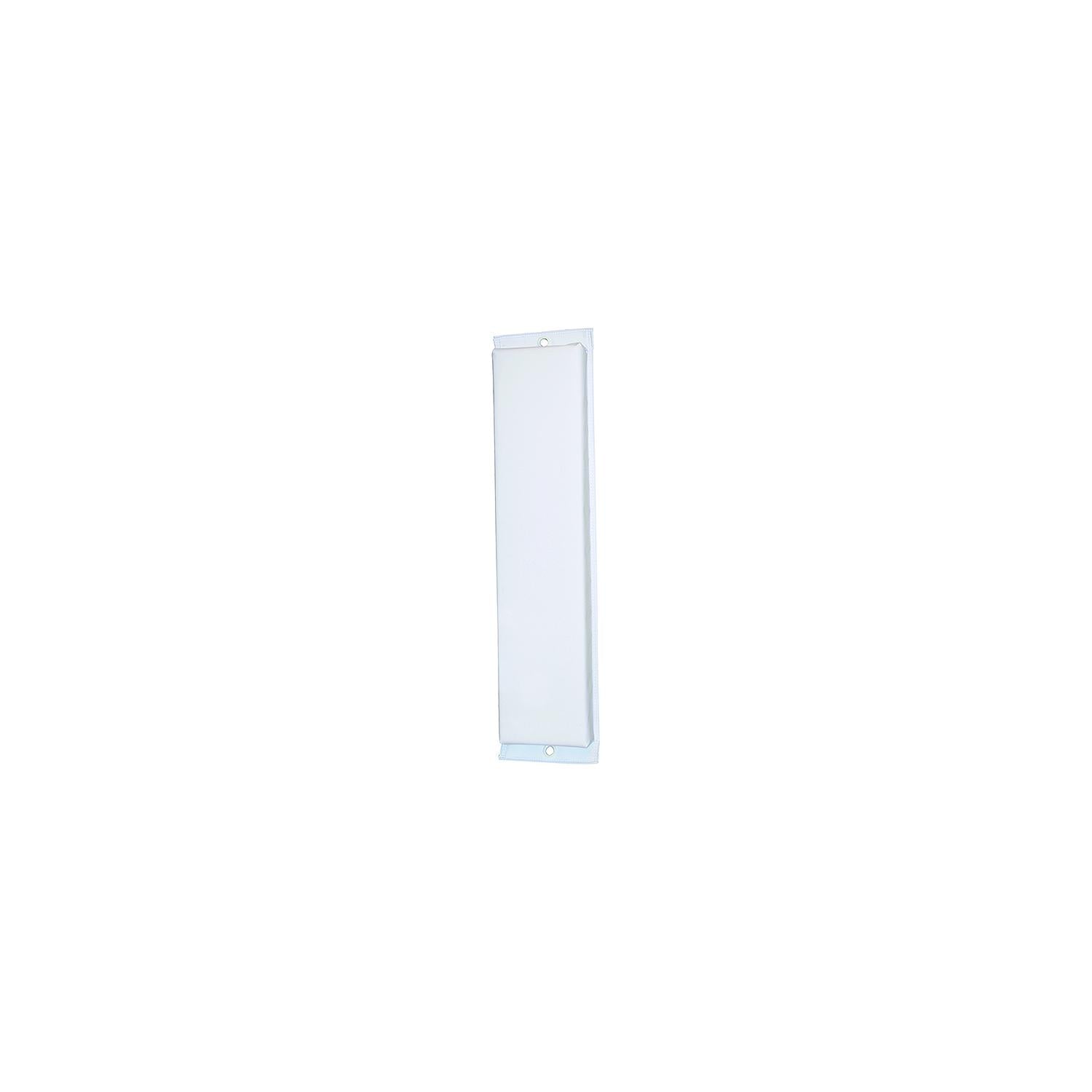 Taylor 342 Vinyl Covered Contour/Flat Fender, 30" White-Supply Nautica