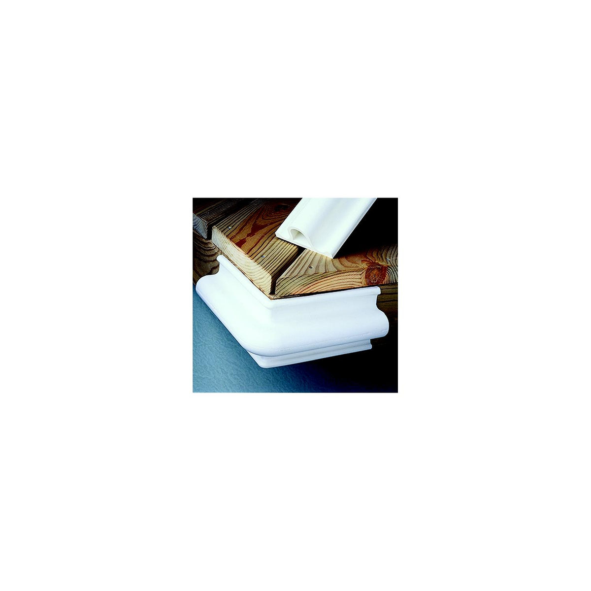 Taylor Dock Gard EPDM Corner Guard 6" L - White-Supply Nautica