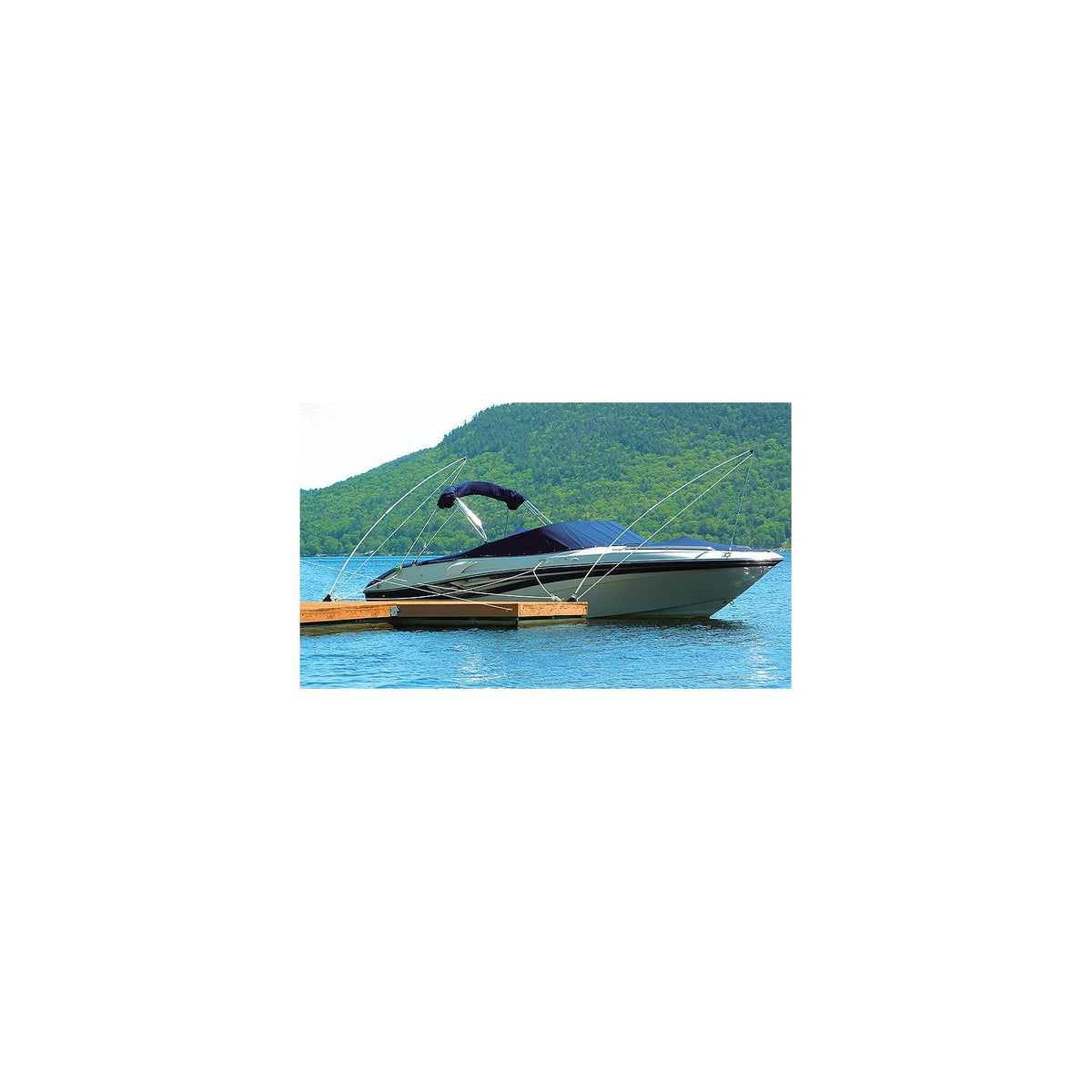 Taylor BoatGuard Mooring Whips With Injection Molded Plastic Base (Sold in Pairs)-Supply Nautica