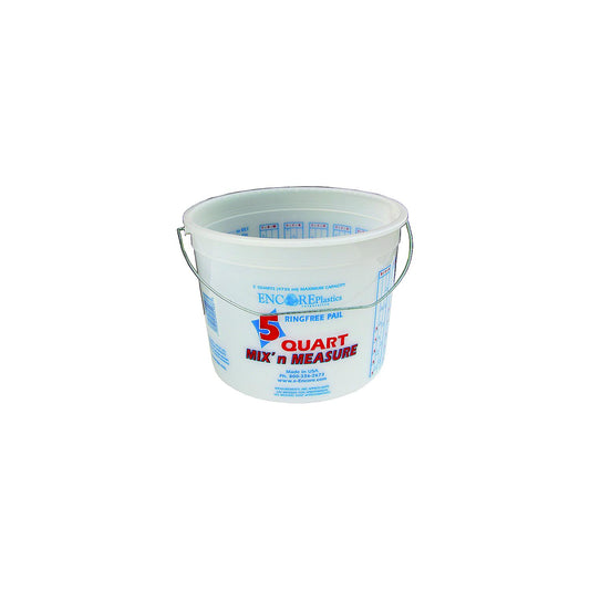 Plastic Pail 5 Qt. w/Ring-Supply Nautica