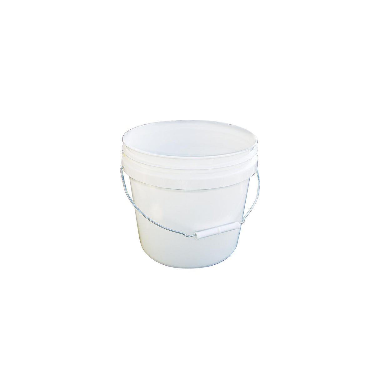 3-1/2 Gal. Plastic Industrial Pail, White-Supply Nautica
