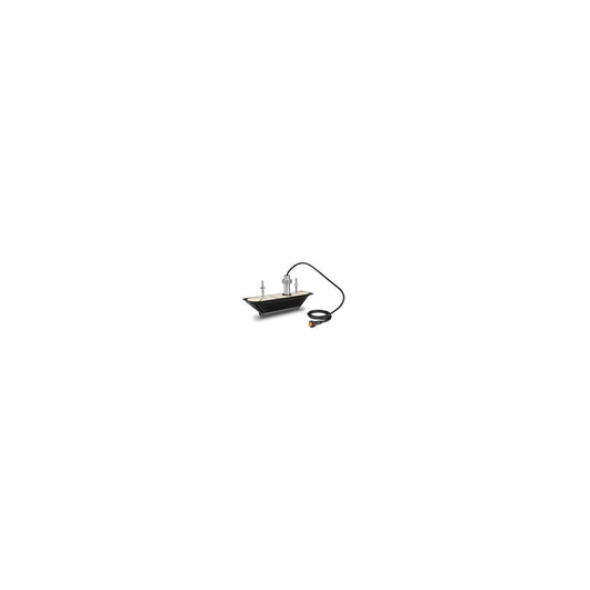 Garmin 0100196110 GT30 CHIRP ClearVü & SideVü Thru-Hull Transducer, Single