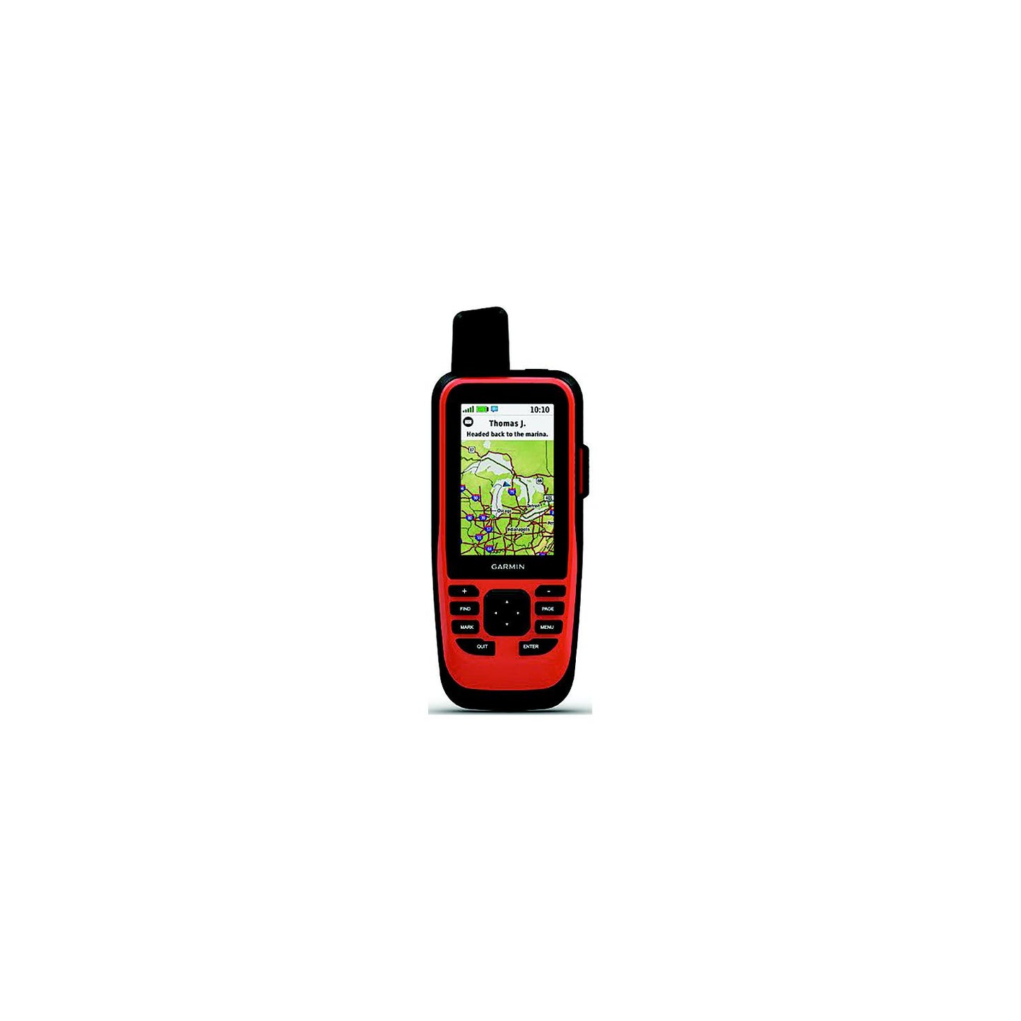 Garmin 0100223600 GPSMAP® 86i Floating Handheld GPS w/Worldwide Basemap & Iridium® Satellite Communication Ability-Supply Nautica