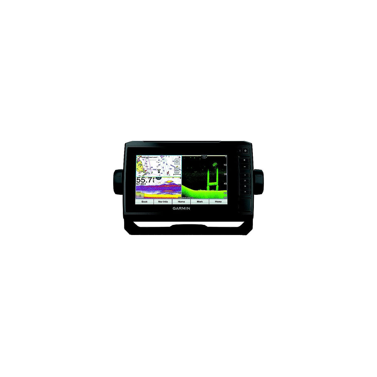 Garmin 0100233301 Echomap™ UHD CV Chartplotter/Sonar, 7" w/Transducer & Worldwide Basemap-Supply Nautica