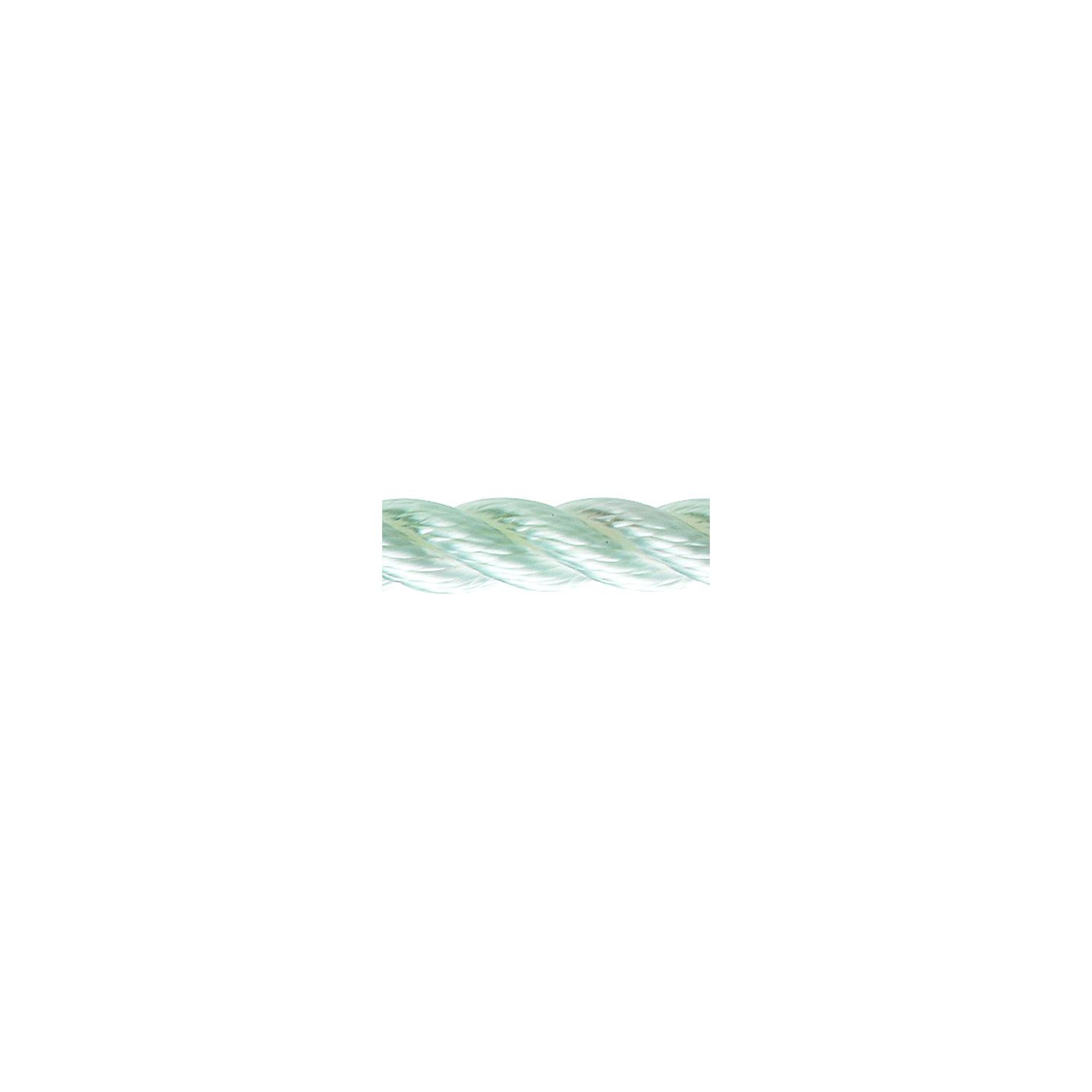 Premium Nylon 3-Strand Bulk Rope, 1" x 600', White-Supply Nautica