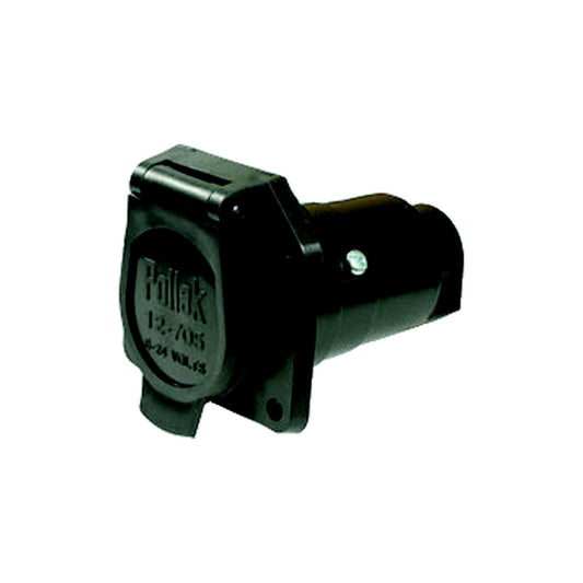 Pollack 7-Way Black Plastic Car End Socket Only-Supply Nautica