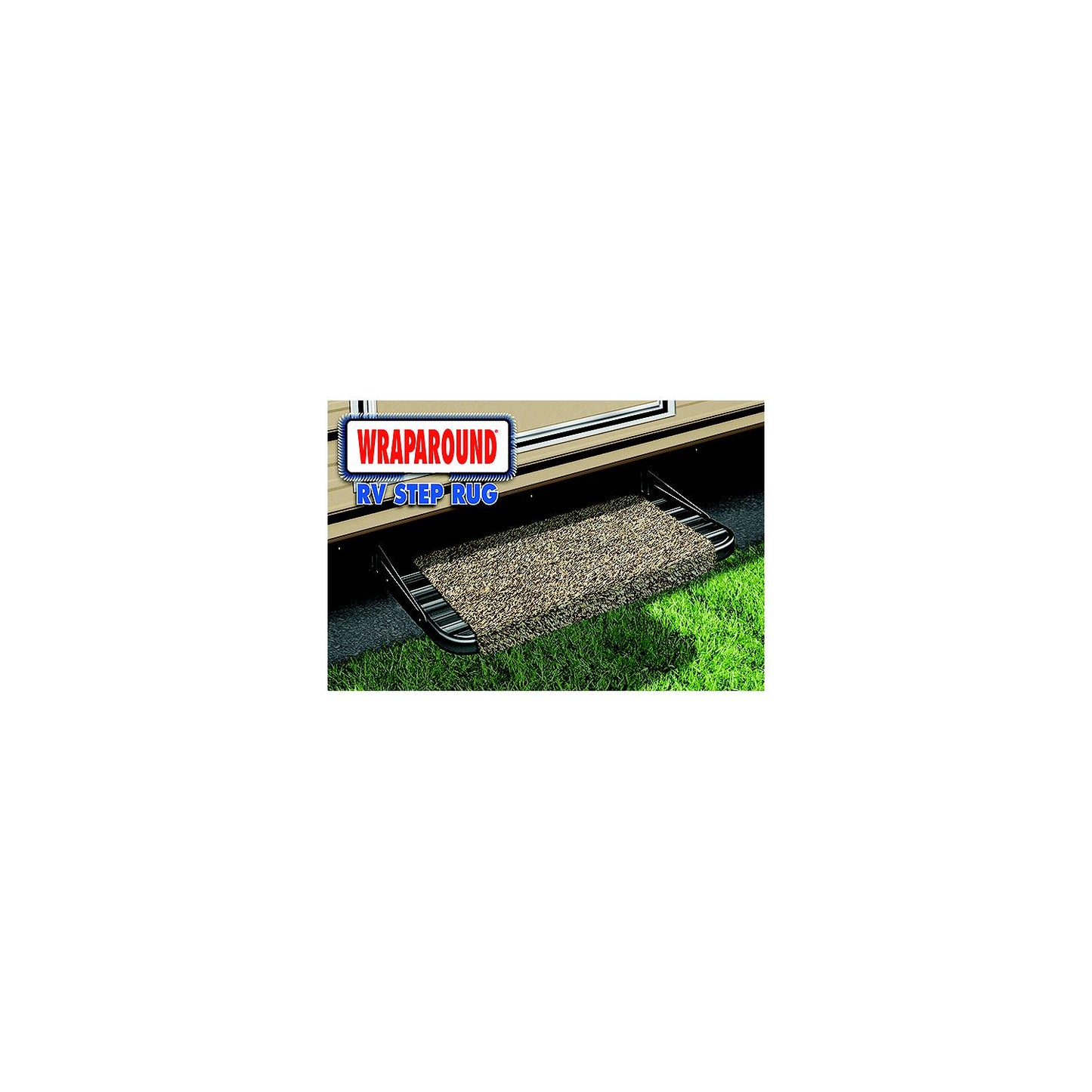 Prest-O-Fit Wraparound RV Step Rug, 18" Wide-Supply Nautica