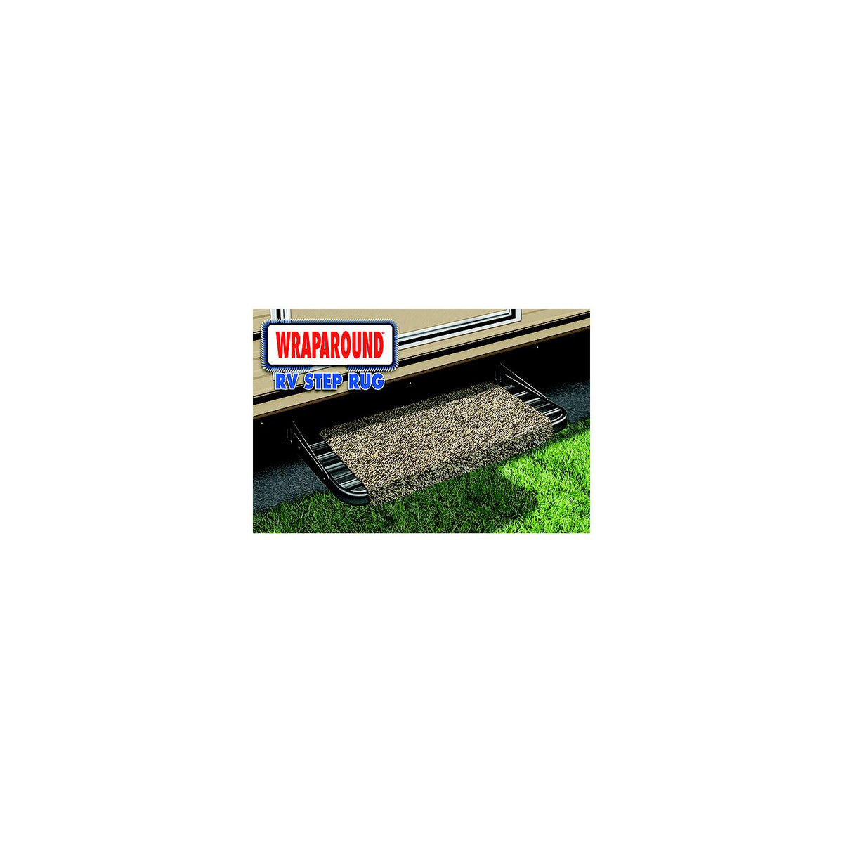 Prest-O-Fit Wraparound RV Step Rug, 18" Wide-Supply Nautica