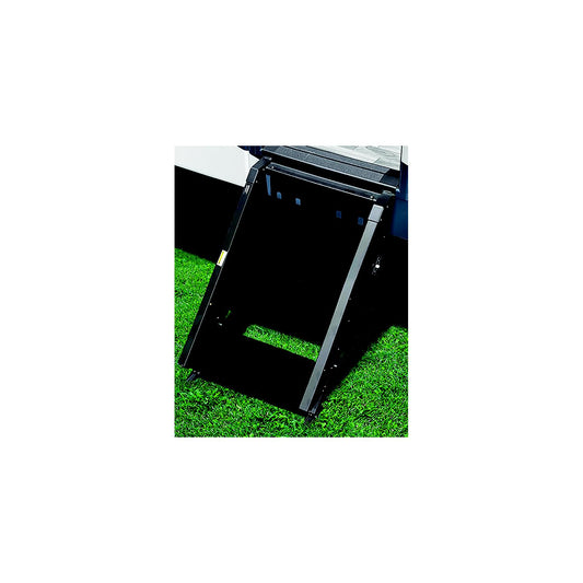 Prest-O-Fit 20518 Trailhead RV 3-Step, 19.5" Step Rug For MORryde® Stepabove®, Obsidian Black