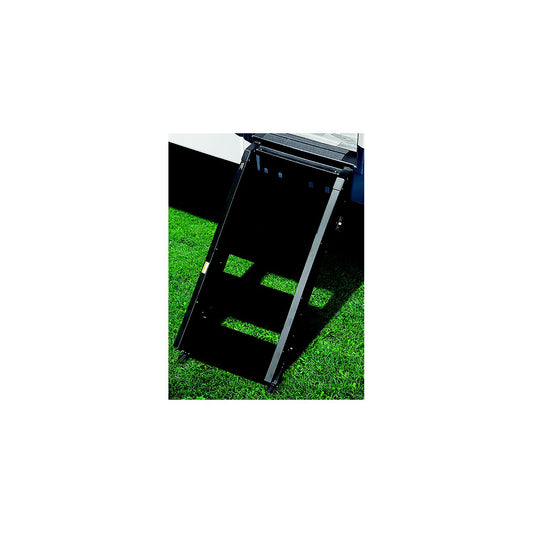 Prest-O-Fit 20536 Trailhead RV 4-Step, 23.5" Step Rug For MORryde® Stepabove®, Obsidian Black