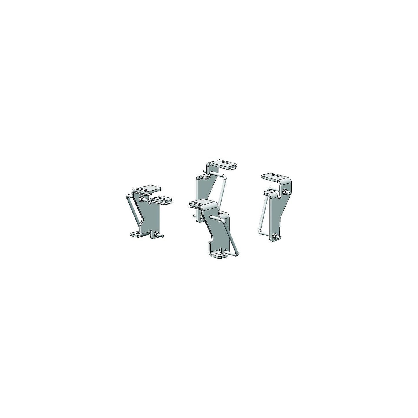Pullrite 2328 ISR Series 22K SuperRail Mounting Kit for 2011-2017 Chevy GMC 2500 & 3500 Pickup Trucks