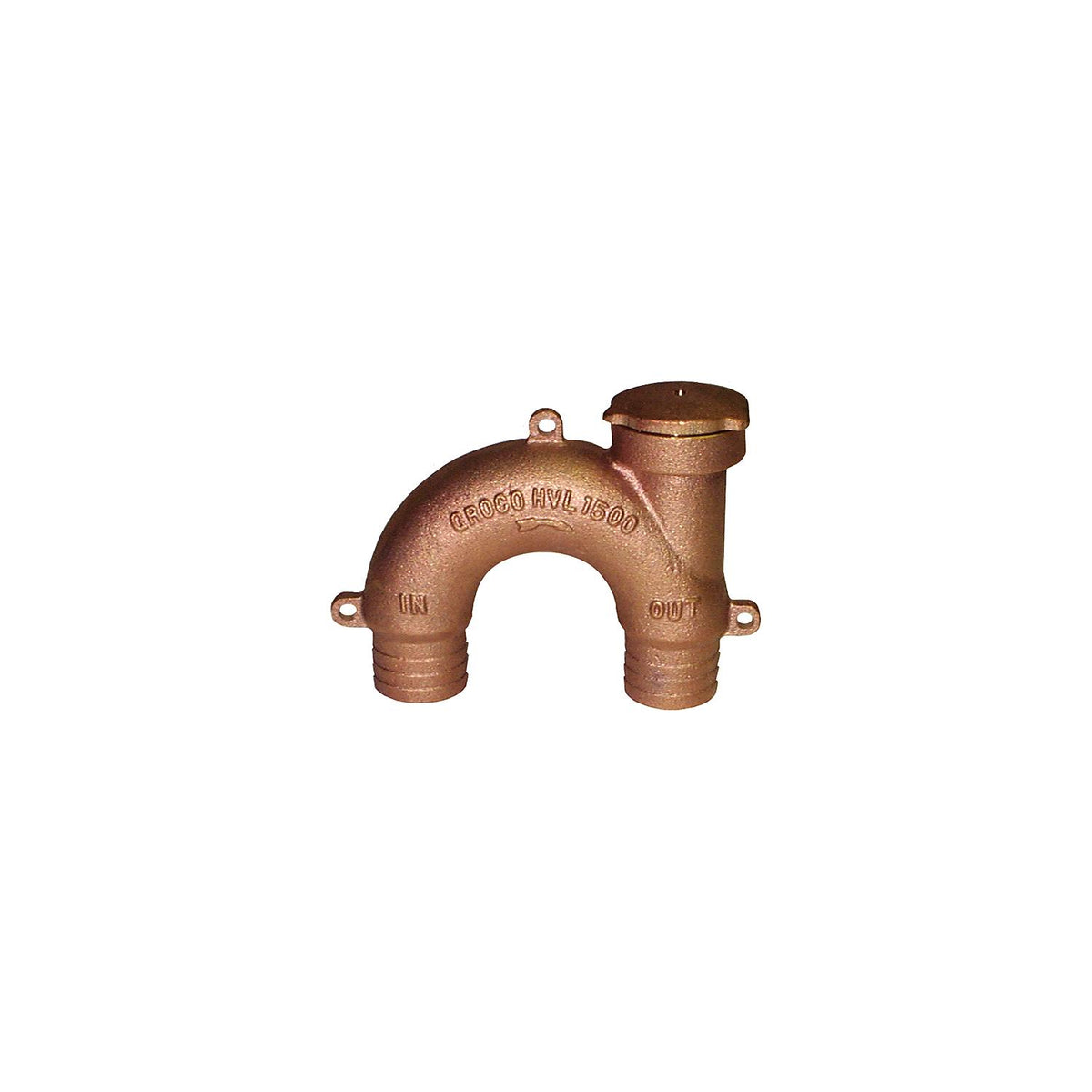 Groco HVL750 Bronze Vented Loop For Hose-Supply Nautica