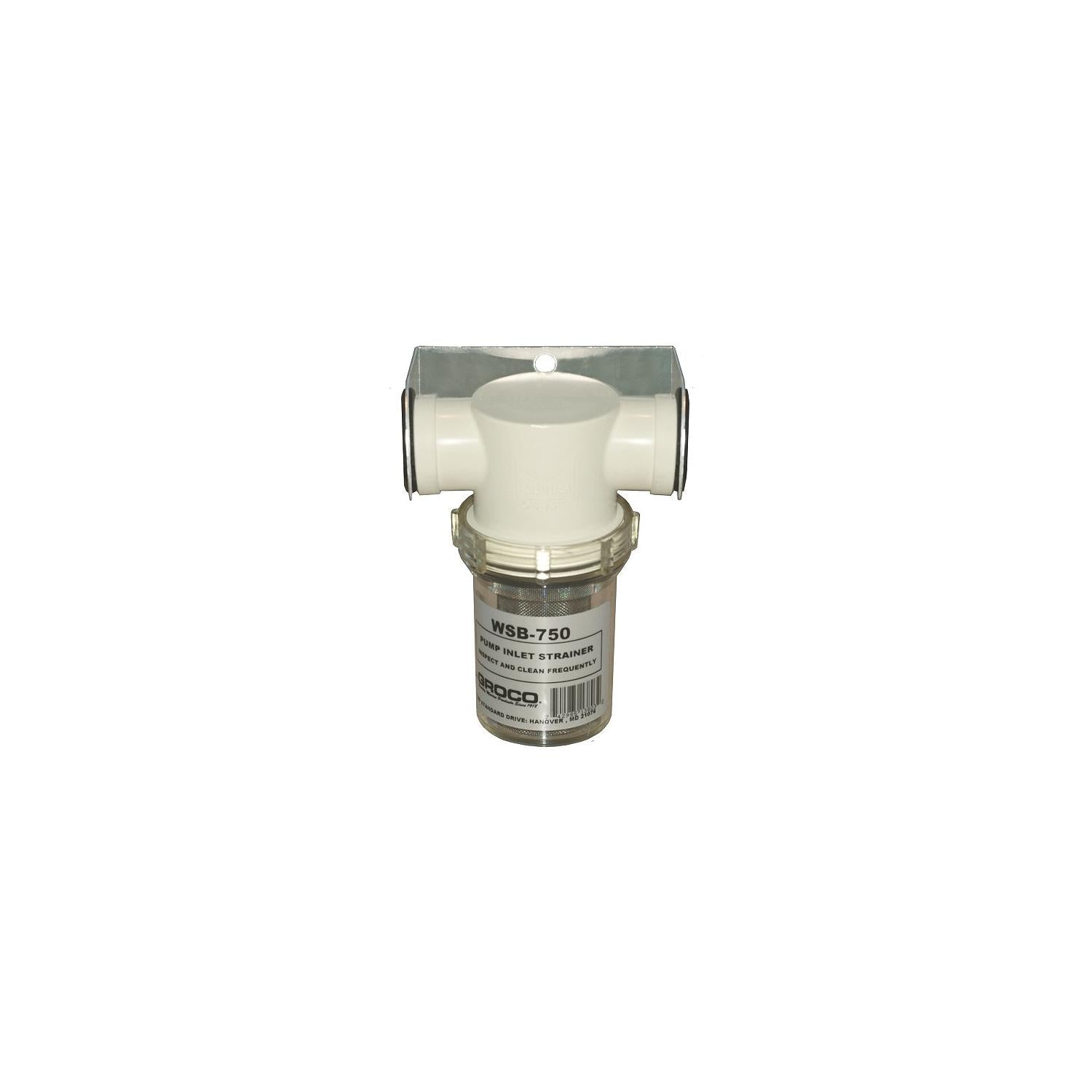 Groco WSB1000P Salt-Water Pump Strainer With Stainless Steel Basket-Supply Nautica