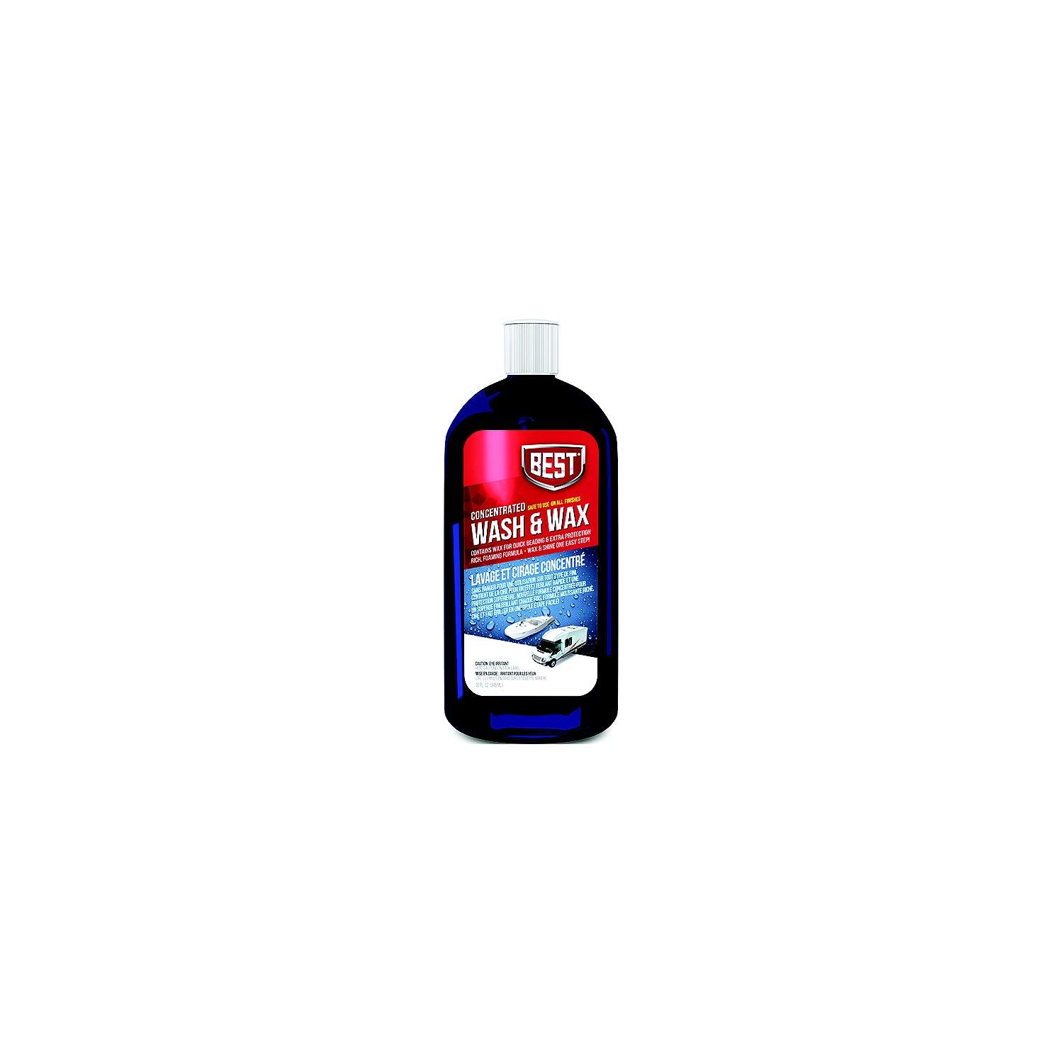 Best Wash & Wax, 32 oz Concentrate, 6/case-Supply Nautica