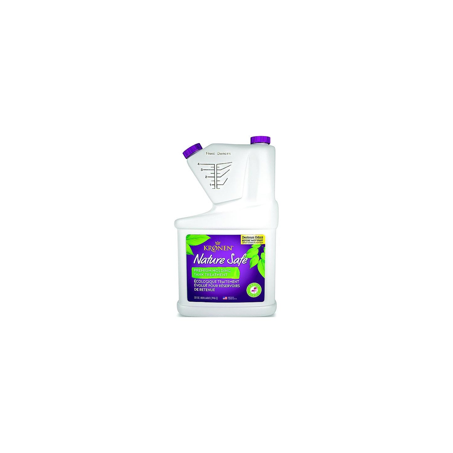 Kronen KHT001 Premium Holding Tank Treatment, 32 oz. measuring bottle