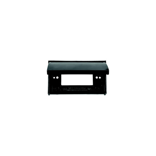 JR Products 0512215 Black GFCI Weatherproof RV Outlet Cover-Supply Nautica