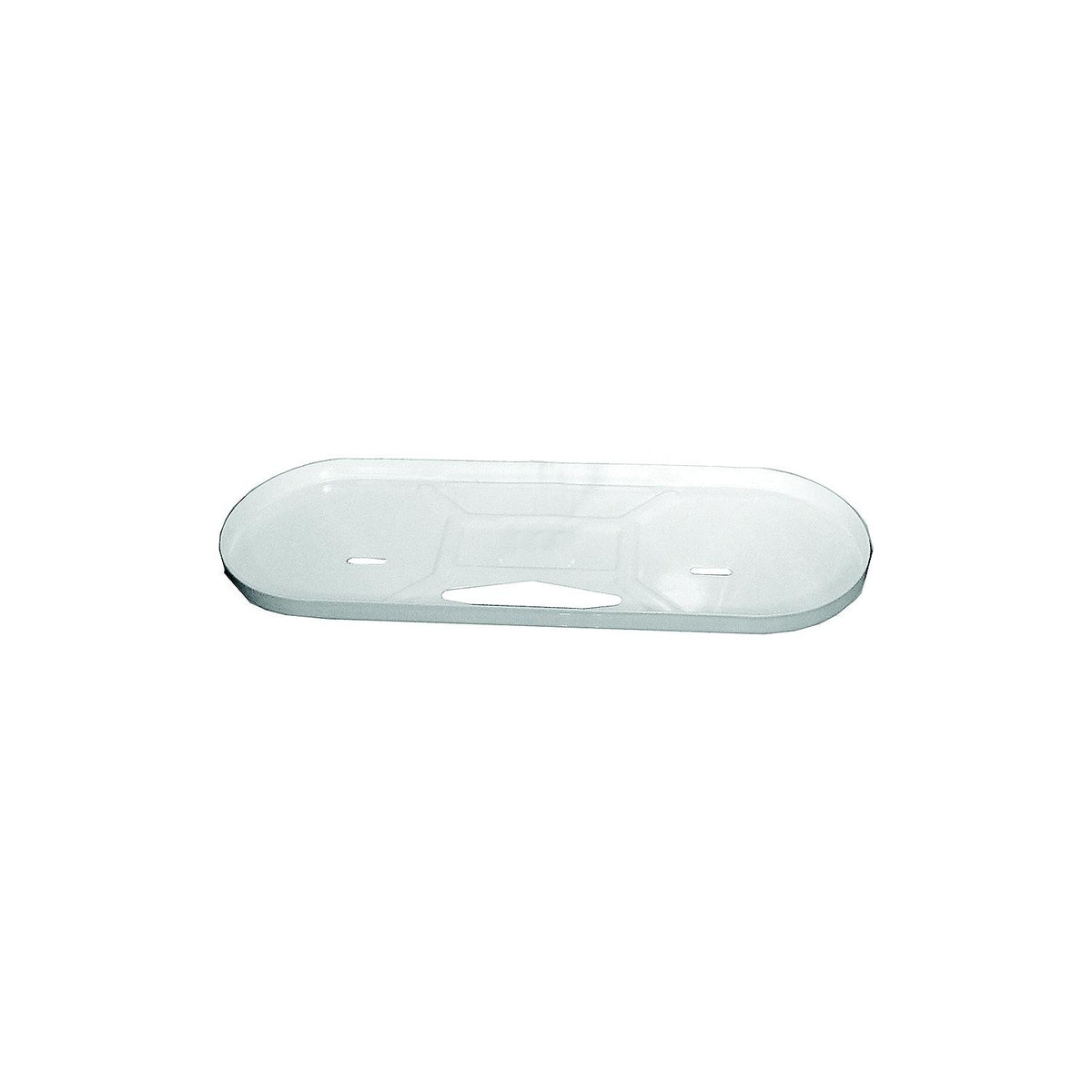 JR Products 07-30485 Polar White Standard RV LP Tank Pan-Supply Nautica